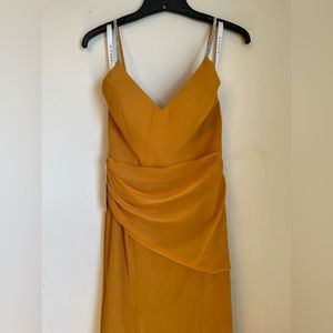 Azazie Nile Bridesmaid Dress in Butterscotch